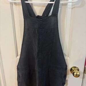 James Perse Los Angeles black 100% cotton overalls * read description  Charcoal